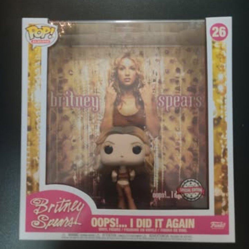 Super Rare funko pop Britney Spears Special Edition Brand New